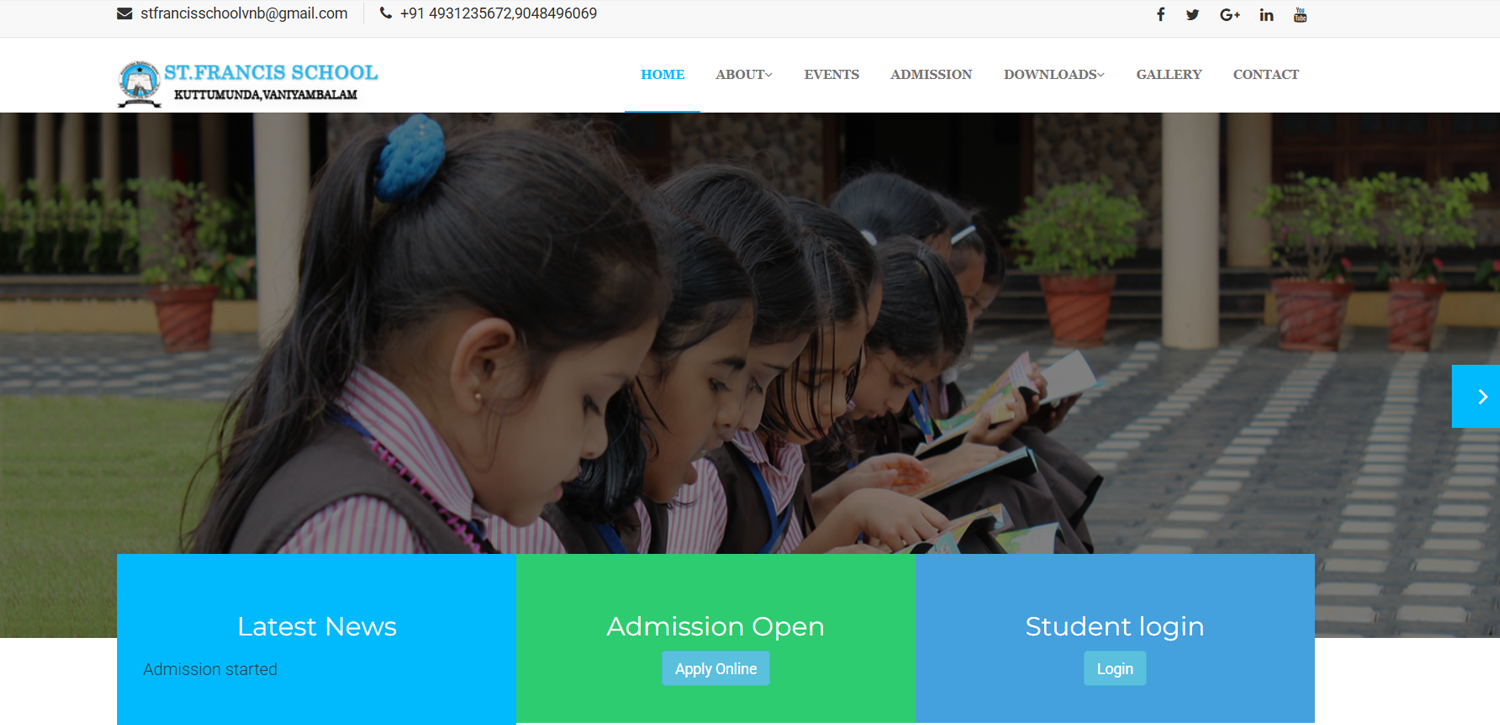 St.Francis School,Kuttumunda